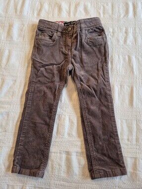 Mini Boden girls 3 years light brown stretchy corduroy pants VGUC
